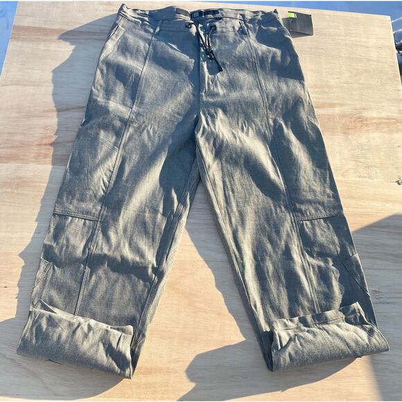 MARITHE FRANCOIS GIRBAUD Landslider Cargo Pants Cotton‎ Men's Black Size 42 NOS